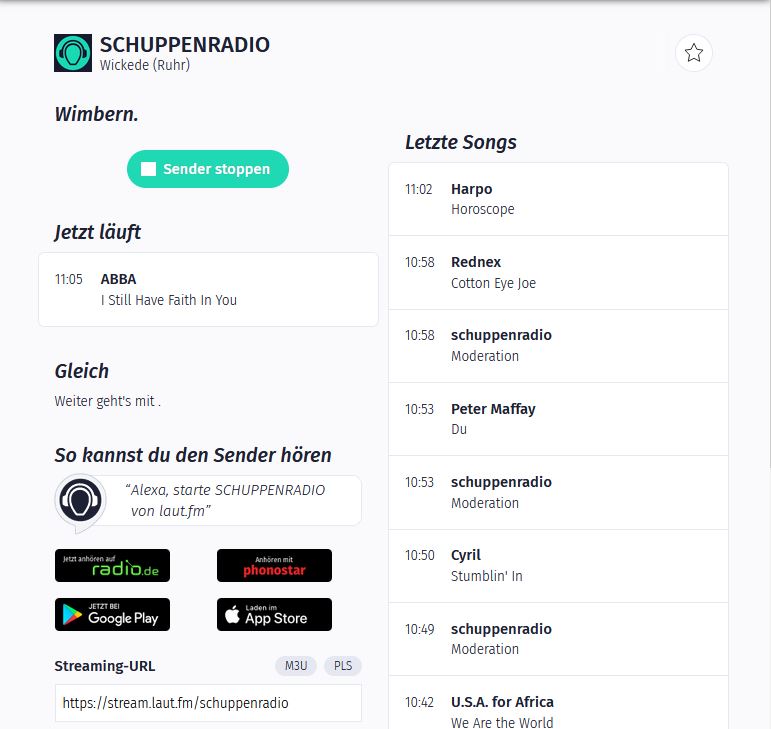 Auch ein cooles Radio